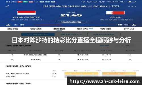 日本对阵沙特的精彩比分直播全程跟踪与分析